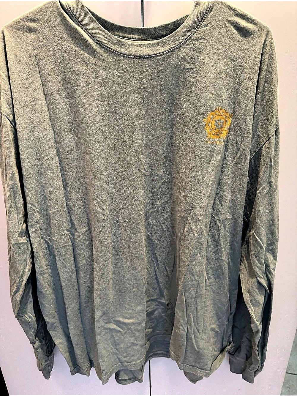 Natural Life Kindness Matters Long Sleeve Tee Green XXL